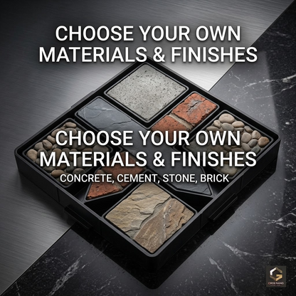 Reusable Concrete Path Maker Mold – DIY Garden Paver & Stone Walkway Mould
